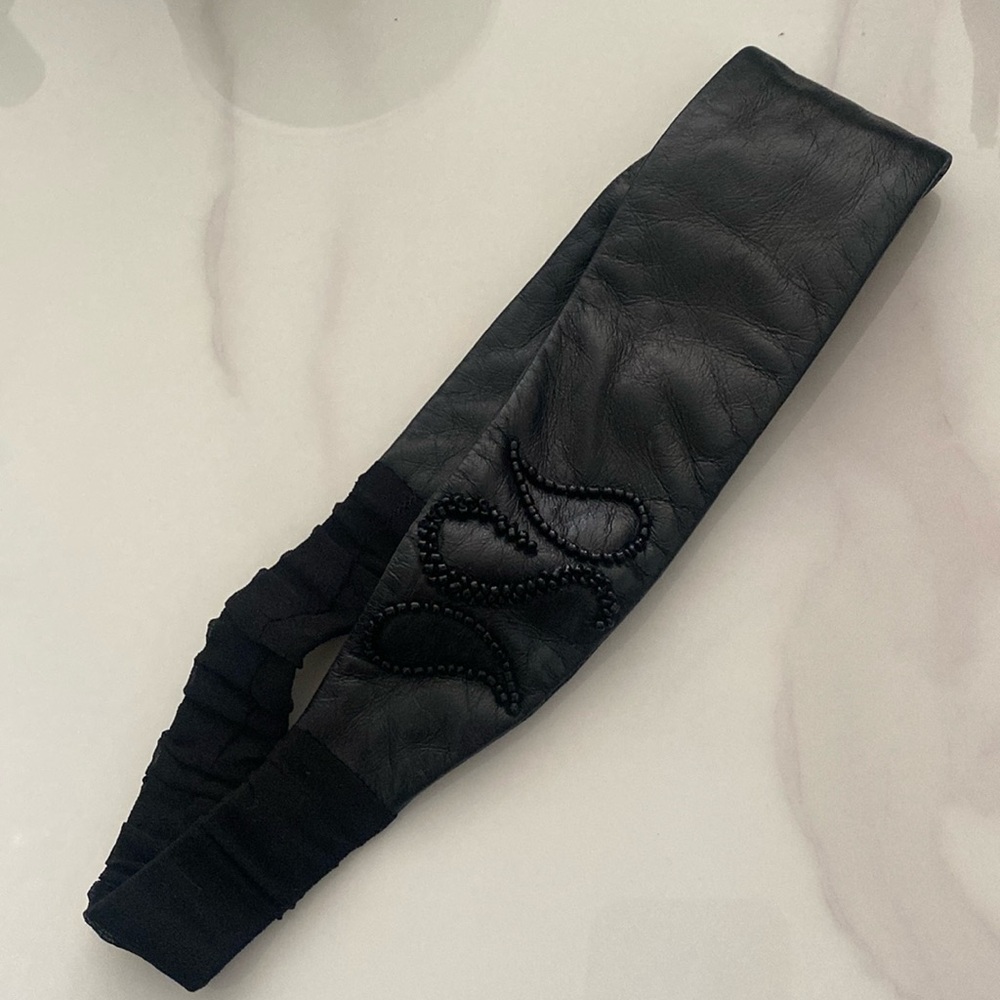 Leather headband, never used